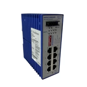 Hirschmann RS2-TX Industrial Ethernet Rail Switch | 24 VDC | 8 Port IEC 61131-2